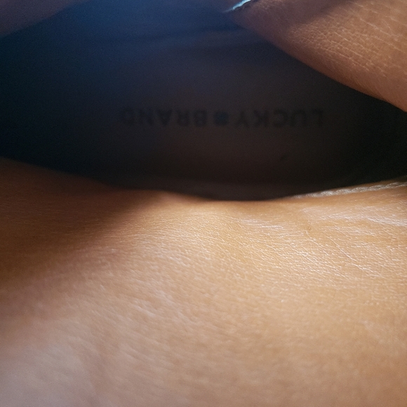 Lucky Brand LK-Harleen gray suede round toe knee high boots 8 - Picture 8 of 16